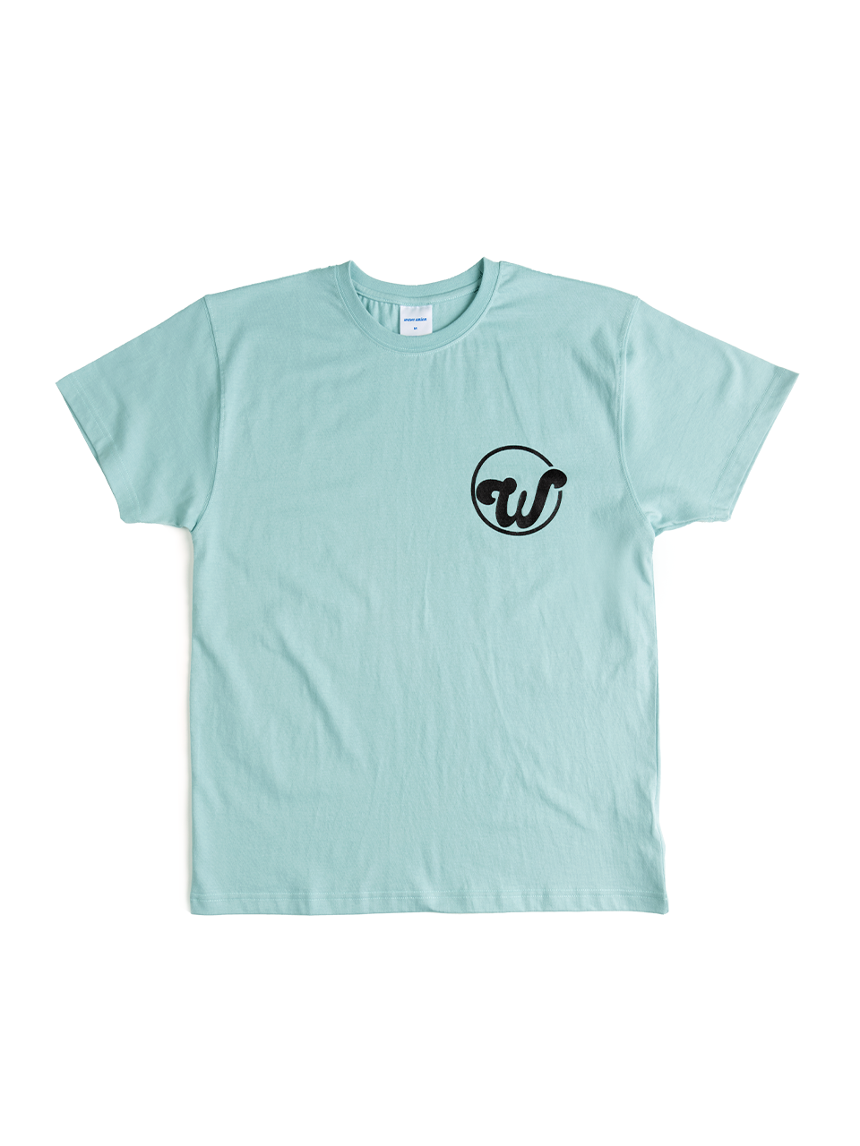 Circle logo short sleeve T-shirt vintage mint