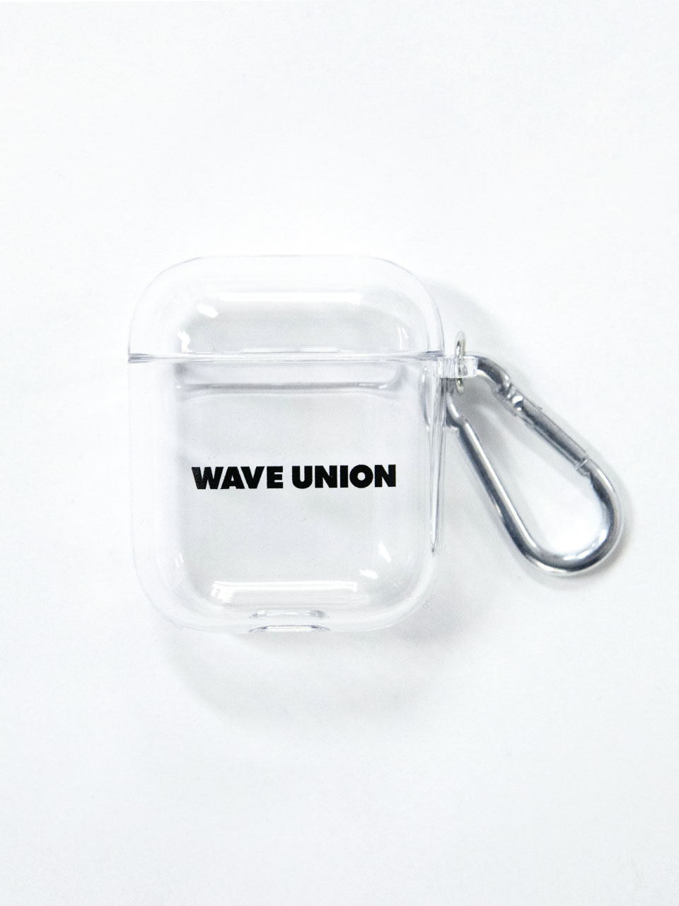 Logo AirPods case clear