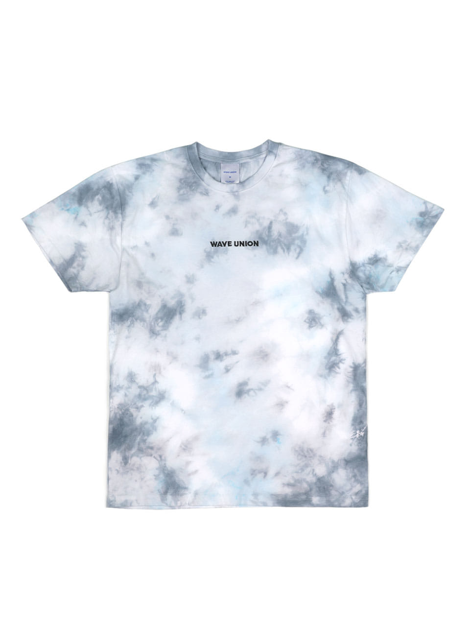 Tie-dye short sleeve T-shirt skyblue (Exclusive)