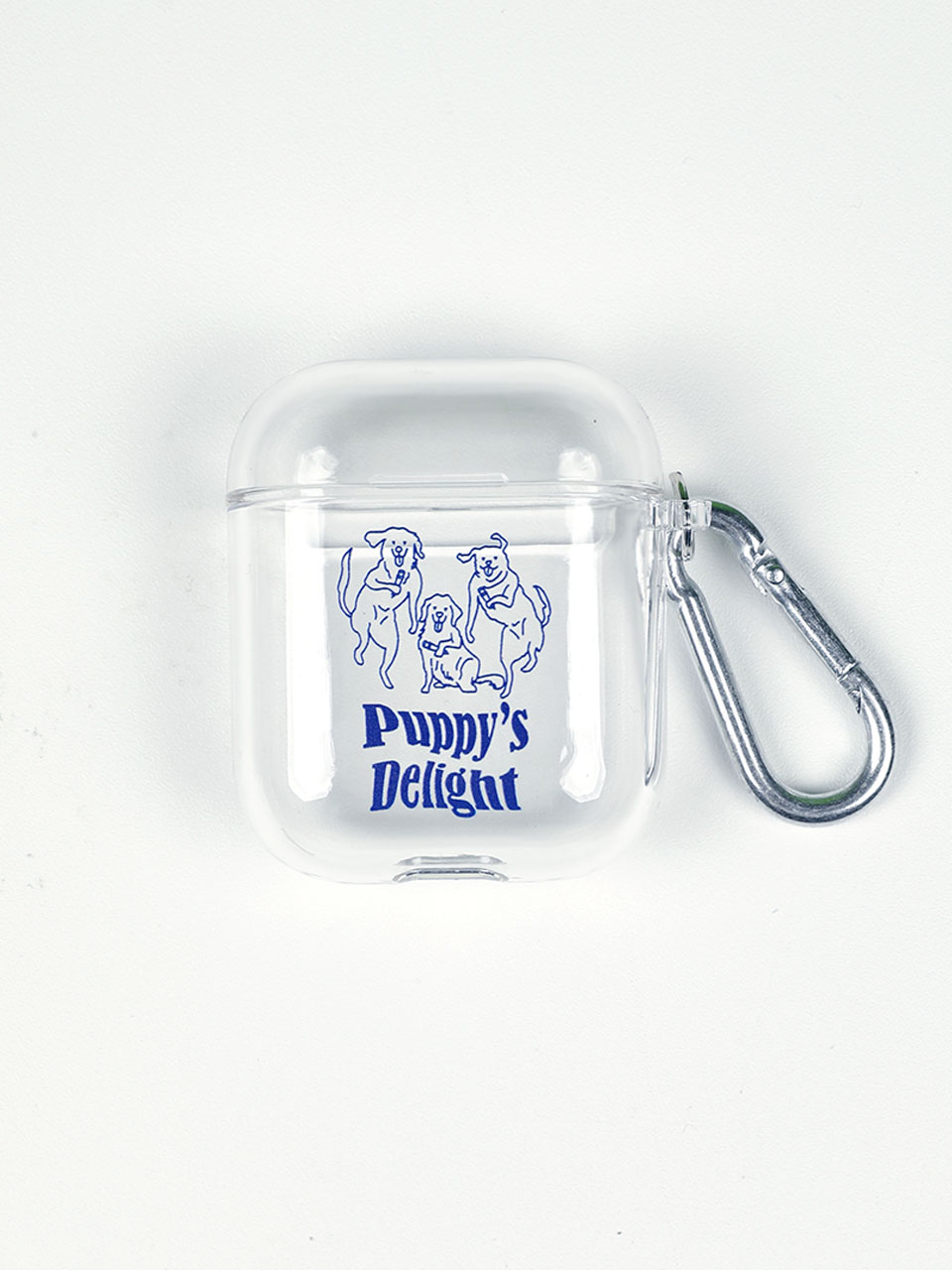Puppy&#039;s delight AirPods case clear