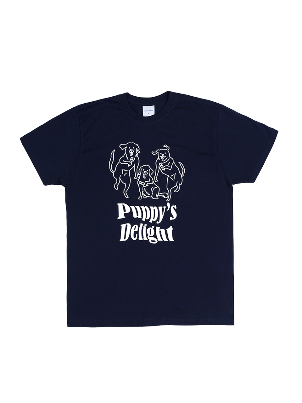 Puppy&#039;s delight short sleeve T-shirt navy