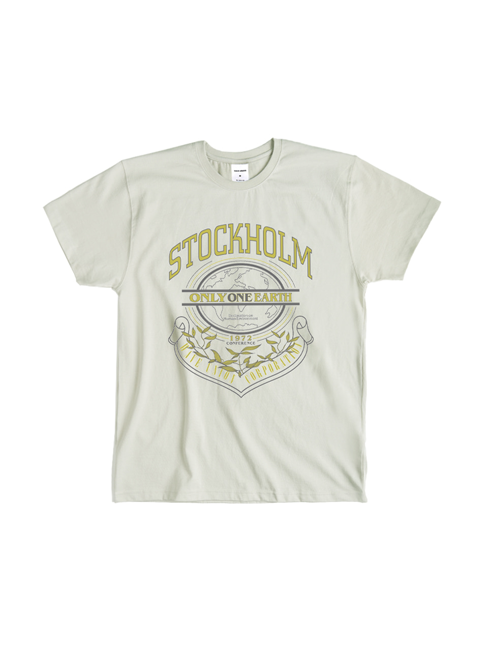 Stockholm short sleeve T-shirt mint cream