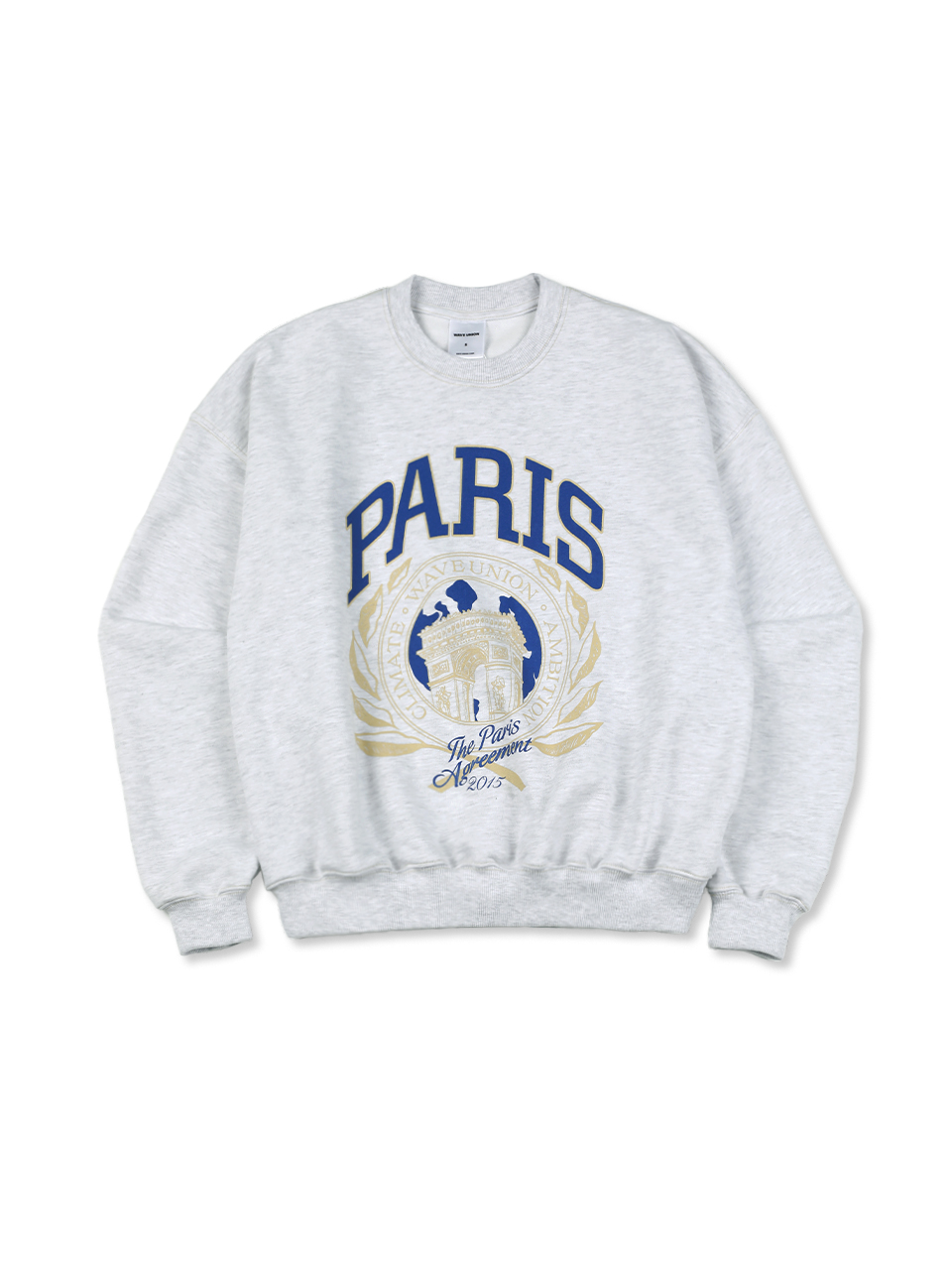 Paris Oversized fit Sweatshirt heather gray