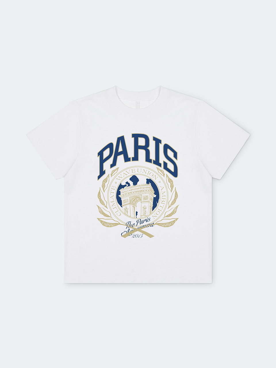 Paris T-shirt white[04월29일 예약배송]