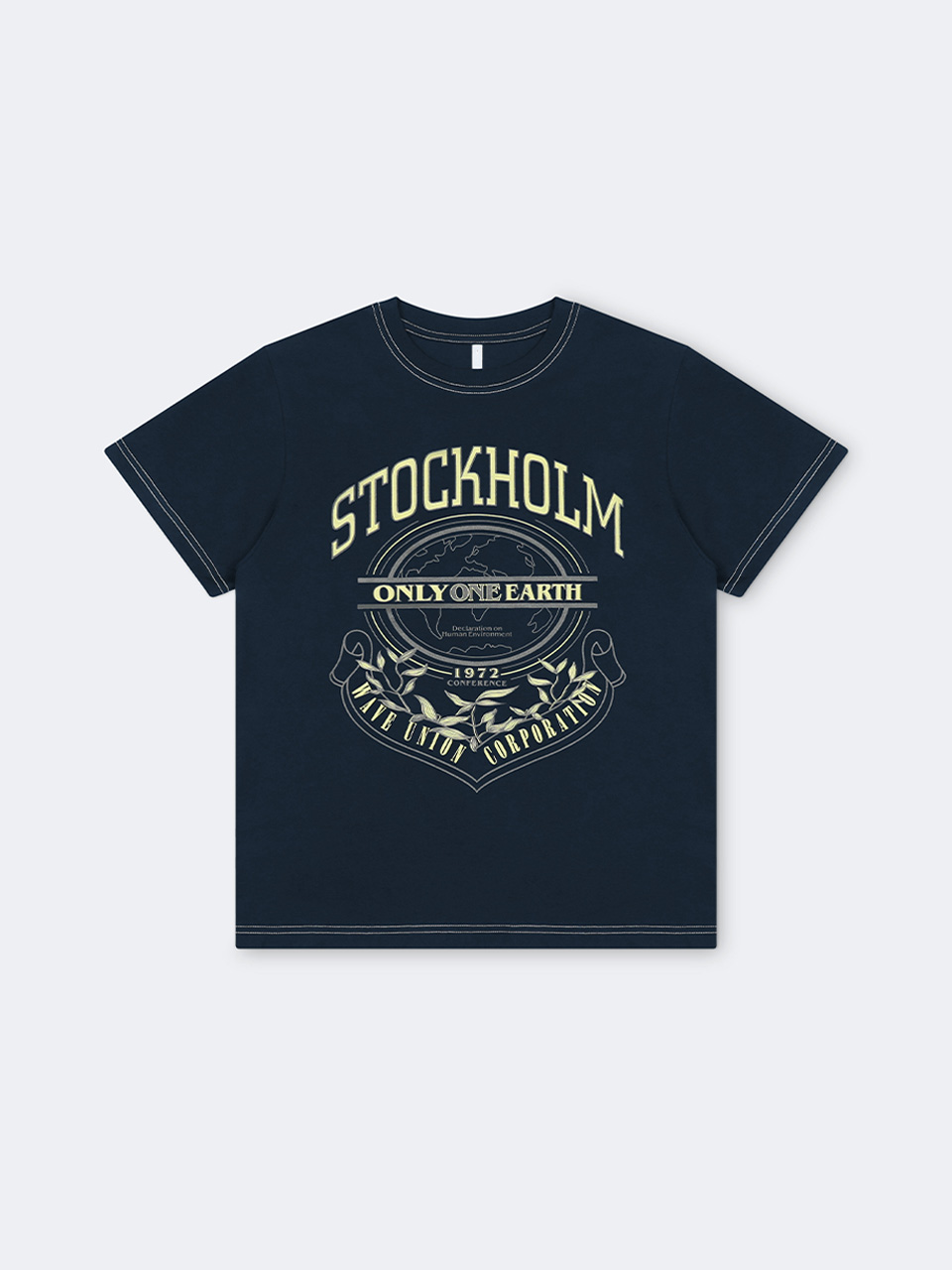 Stockholm T-shirt navy